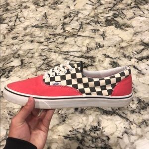 Vans Era 95 Red/ Checkerboard